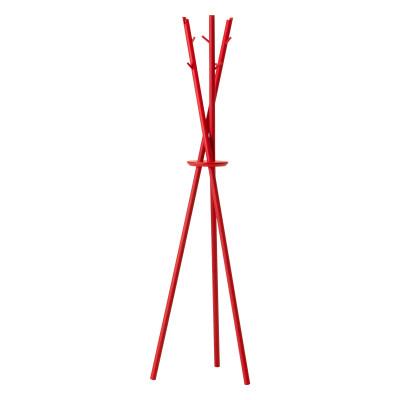 ふるさと納税 旭川市 旭川家具 cosine Tepee コートスタンド レッド_04918