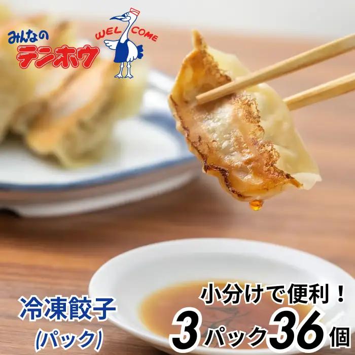 テンホウのぎょうざ（パック入り/冷凍生）3パック[6人前/36粒]（シナモン・八角入り）／ テンホウ ぎょうざ ギョウザ 餃子 冷凍 ぎょうざ ぎょうざ ぎょうざ ぎょうざ 信州 長野県 諏訪市 諏訪 【21-07】