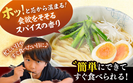 【第12回定期便】 スープカレーうどん (12食入り) [VAI073]うどん カレー 麺