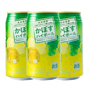 かぼすハイボール缶340ml(48本) AG26【1085240】