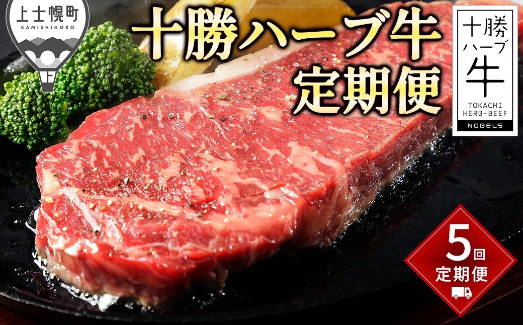 
                  十勝ハーブ牛 定期便 5回 5ヵ月コース ステーキ コンビーフ 焼肉 ローストビーフ ホルモン 国産 北海道 牛 肉 牛肉 国産牛 赤身 冷凍 ［080-H80］
                
