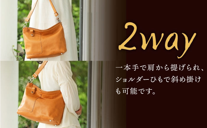 【色が選べる！】レディース セミショルダー兼ショルダーバッグ ショルダーバッグ バッグ かばん 鞄 革 革製品 名入れ対応