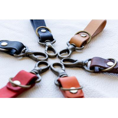 ふるさと納税 富山市 Tocco Anello(トッコ・アネッロ)キーホルダー　ブラウン |  | 03