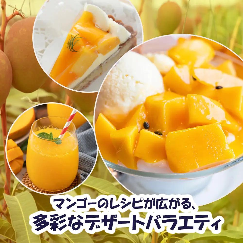 【2027年発送】直売所で厳選 沖縄県産「完熟マンゴー」1kg