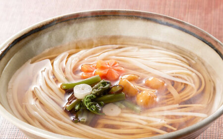 【レンジで時短！】出雲そばと釜揚げうどんセット 各5食つゆ付 本格的 簡単調理 忙しい人向け ギフト 島根県雲南市/有限会社本田商店[AIDS006]