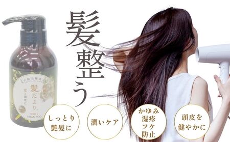 大和当帰美人 髪だより EXTEシャンプー ボトル300ml ＆ 詰め替え用1000ml ／ふるさと納税 エクステ 大和当帰  ボトル メンズ 大容量 いい香り髪の美容液 髪整う 自然の力 頭皮 奈良