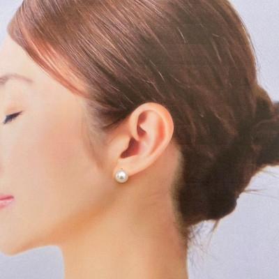 ふるさと納税 長崎市 あこや真珠　ピアス(7.0-7.5mm)(K18) |  | 01