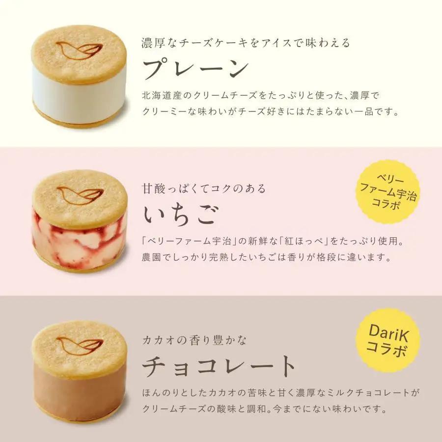 【ソラアオ】アイスチーズケーキサンド 3箱 | 京都 チーズケーキ専門店 人気セット
