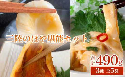 ほや堪能 3種セット 5袋入 ホヤ 詰め合せ 冷凍 ほや hoya 海鞘 小分け 刺身 むきほや 蒸しほや 味付 むき身 おつまみ 珍味 酒の肴 晩酌 海産物 海鮮 魚介 食べ比べ セット 送料無料 宮城 石巻 宮城県 石巻市