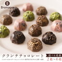 【ふるさと納税】クランチチョコレート 【選べる箱数】2～6箱 チョコレート専門店 「Bromagee」 チョコ チョコレート スイーツ お菓子 洋菓子 バレンタイン ホワイトデー ギフト ミルク オレンジ ストロベリー バナナ 抹茶