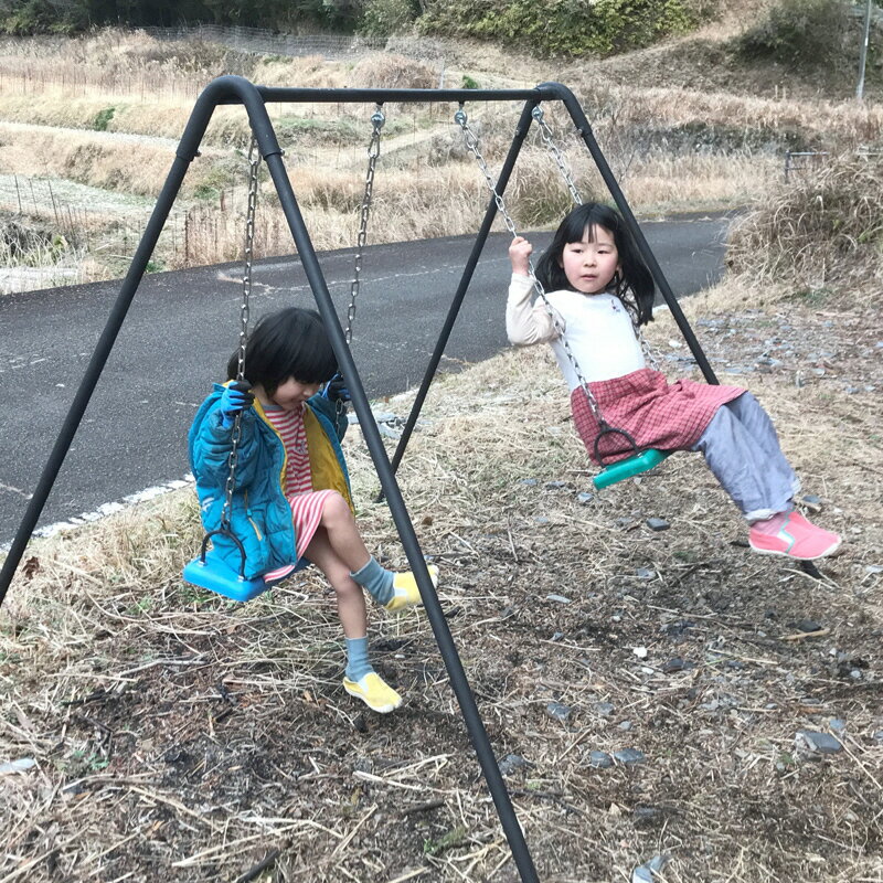 【ふるさと納税】 ブランコ 家庭用 2連式 ワイドタイプ ツヨニー ガーデニング 庭 アウトドア インテリア オブジェ お祝い プレゼント 簡単 組み立て 高知 高知県 高知県 黒潮町