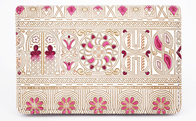 パスケース アポロン ピンク 文庫屋大関 名刺入れ カードホルダー 名刺ケース 名刺ホルダー カード入れ 定期入れ 定期ケース 雑貨 生活雑貨 小物 革小物 革製品 本革 日用品 民芸品 工芸品 東京 東京都 墨田区