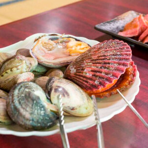 土佐市老舗 萩の茶屋 お食事券 3000円分 レストラン 食事券 チケット カツオのたたき 貝 海鮮 あさり アサリ 焼き肉 焼肉 やきにく ヤキニク 中華 中華飯 あさりめし【有限会社　萩の茶屋】 