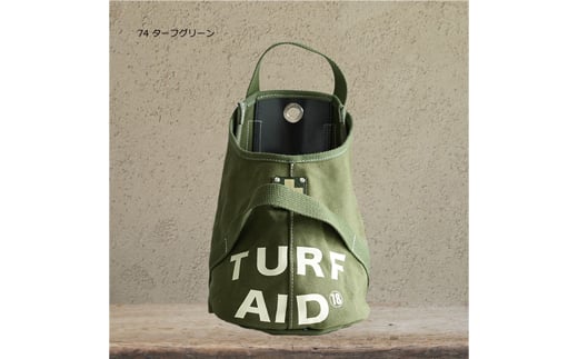 
            木の庄帆布 【CLUBER BASE クラバーベース】CLUBER BASE “TURF AID“ BAGターフエイドバッグ／砂袋／目土袋（ターフグリーン）
          
