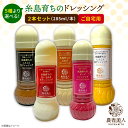 【ふるさと納税】糸島そだちの野菜が好きになるドレシング 選べる 285ml×2本セット 糸島市 / 農香美人（のうかびと）[AAG059] ドレッシング ボトル 8000円 8千円