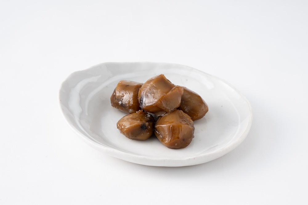 中山栗 栗の甘煮 3パックセット 100gx3   着色料不使用  無添加 少量パック  手作り  デザート おやつ  きんとん  お正月 国産 伊予市 愛媛｜B452