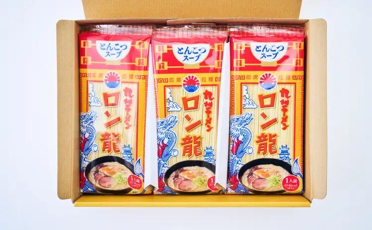 ラーメン 豚骨ラーメン ロン龍ラーメン 1人前×15入 日の出製粉