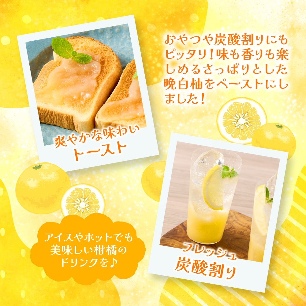 【先行予約】 晩白柚ペースト「マキシト」・晩白柚シロップ漬「ごろっと晩白柚」セット 晩白柚 ばんぺいゆ 柑橘 手作り ペースト ジャム  シロップ漬け デザート 【2027年1月中旬より順次発送】_イ