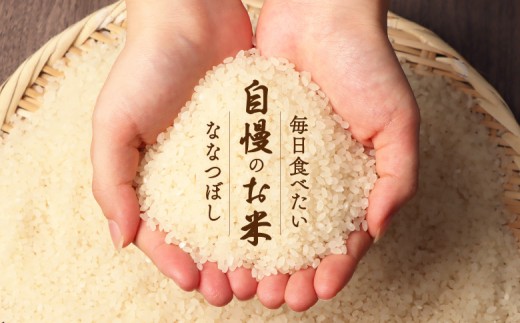 北海道恵庭産 ななつぼし5kg×2袋（計10kg）