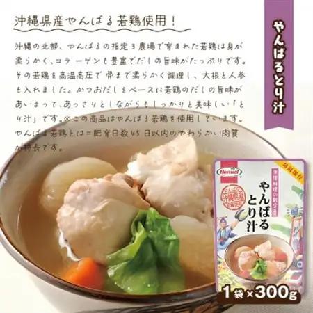 【沖縄ホーメルお試しセット】やんばるとり汁(300g×2個)【1677037】