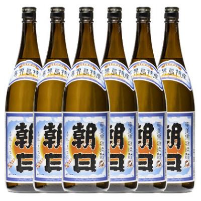 ふるさと納税 奄美市 奄美黒糖焼酎「朝日」30度　1800ml×6本セット
