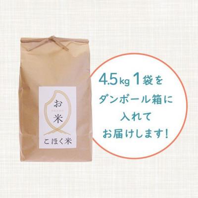 ふるさと納税 長浜市 令和6年産 滋賀県湖北産 湖北のコシヒカリ　白米　4.5kg 【食味最高ランク特A 3年連続受賞】 |  | 03