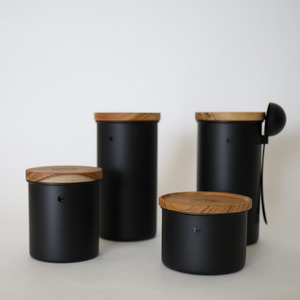 グローカルスタンダードプロダクツ TSUBAME Canister / Hook & Measuring spoon / マットブラック