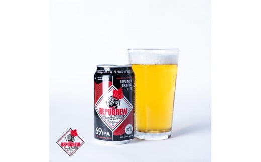 クラフトビール リパブリュー REPUBREW 69IPA(シックスティナインアイピーエー) 350ml×24本