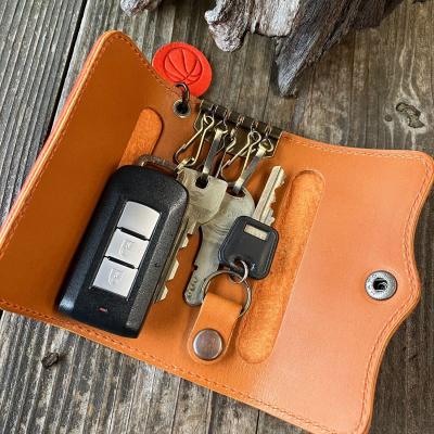 ふるさと納税 東広島市 【広島ドラゴンフライズ×ベルズスクエア】コラボ　東広島産鹿革使用　5連キーケース |  | 02