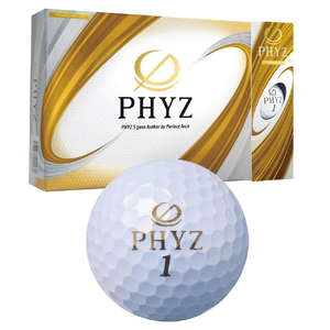 ゴルフボール PHYZ5 1ダース【パールホワイト】ブリヂストン｜12個入り ファイズ [1830]