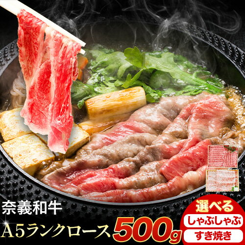 【ふるさと納税】バイヤーおすすめ！奈義和牛 A5ランクロース 選べる しゃぶしゃぶ用 すき焼き用 500g 株式会社 天満屋《30日以内に出荷予定(土日祝除く》岡山県 備前市 和牛 牛肉 肉 ロース しゃぶしゃぶ すき焼き 送料無料