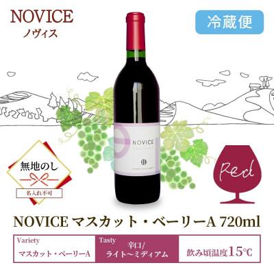 ふるさと納税 笛吹市 【無地熨斗】NOVICE マスカット・ベーリーA 720ml×1本 日川中央葡萄酒 山梨県笛吹市 |  | 03