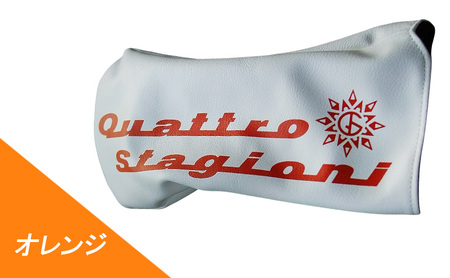 木の庄帆布×クアトロスタジオーニコラボ ドライバーヘッドカバー　K-QSKHG-DW01M- ORANGE