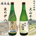 【ふるさと納税】【寿萬亀-亀田酒造-】純米吟醸セット『大山千枚田』『波の伊八』各720ml　[0016-0014]