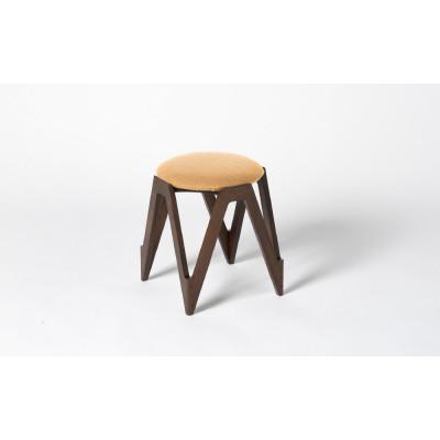 ふるさと納税 東川町 CO・DA・MA Low Stool(NC-109 イエロー)【0001-062-03】
