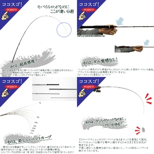 ガイドポスト　ＬＨＲ－５６　ルアーフィッシング用ロット_OS226-0045