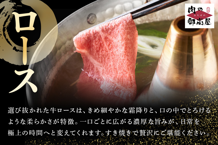 【冷蔵配送】飛騨牛 ロース スライス 850g