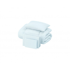 ベッド用布団５点セット SD セミダブル   KFS-B5SD ライトブルー