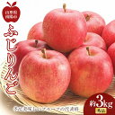 【ふるさと納税】【令和7年産先行予約】 ふじりんご 約3kg (6～10玉 秀) 《令和7年11月中旬～12月下旬発送》 『フードシステムズ』 林檎 リンゴ 果物 フルーツ デザート 山形県 南陽市 [850-R7]