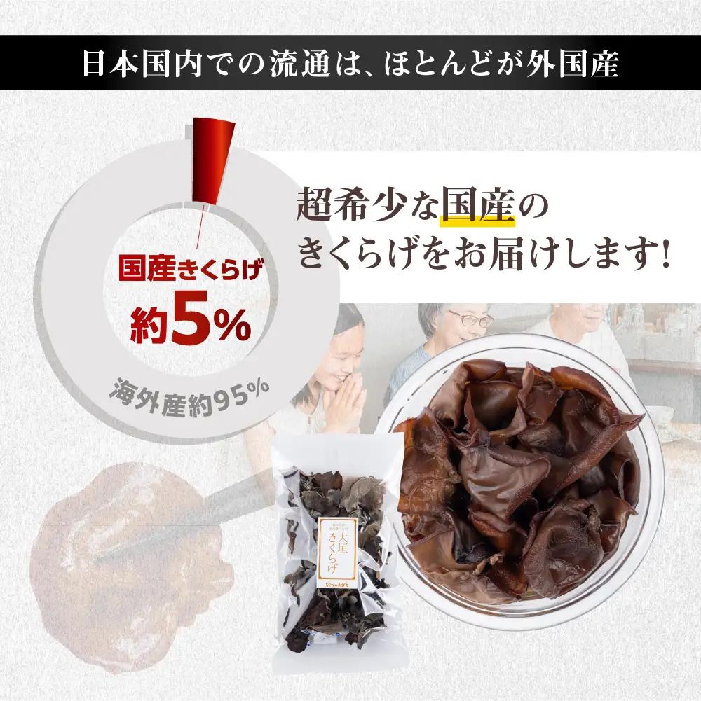 乾燥きくらげ 100g｜きくらげ
