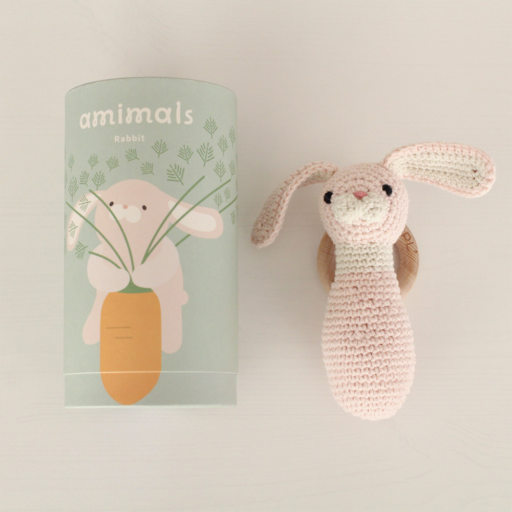 HOPPL（ホップル）amimals（アミマルズ） ラトル Rabbit