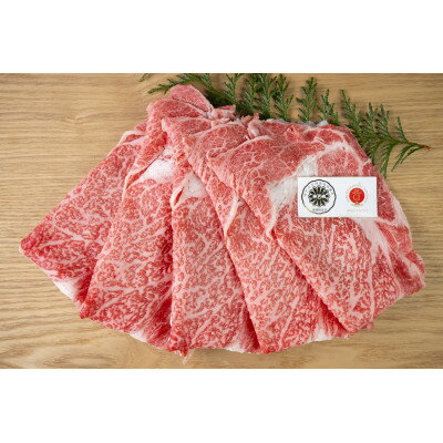 【ふるさと納税】神戸ビーフ　肩ロース　スライス　300g×2　兵庫県産【配送不可地域：離島】【1128467】