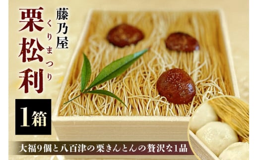 437. 栗松利 (くりまつり) 栗ぃむ大福 栗きんとん モンブラン