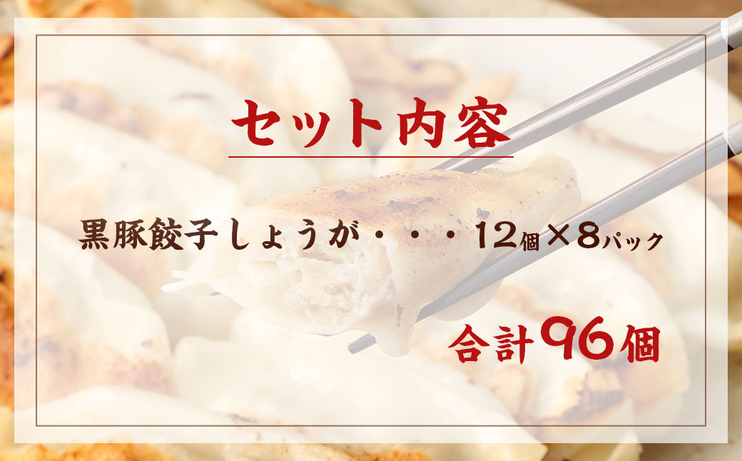 タレのいらない黒豚餃子(しょうが) 