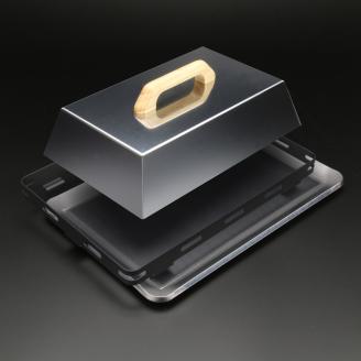 841 IW45-08　イワタニ 炙りやⅡ 炙りや 専用 極厚鉄板 4.5mm 五徳 蒸し焼き蓋付き