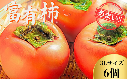 
                  【先行予約】Farm m&aの富有柿 3L×6個 秀品 岐阜県 大野町（2026年11月下旬～発送）農家直送 果物 フルーツ 秋の味覚 柿 かき 富有 ふゆう
                