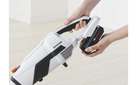 掃除機 18v 紙パック コードレス スティック アイリスオーヤマ JCL18 充電式スティッククリーナー スティッククリーナー 家電 クリーナー ほこり ハウスダスト 軽量 吸引 リビング ハンディ