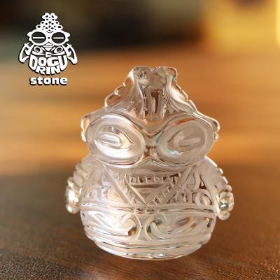 ふるさと納税 山梨県 【縄文アクセサリーDo_goods】縄文の息吹が宿る「水晶どぐりん」ミニオブジェ659-646