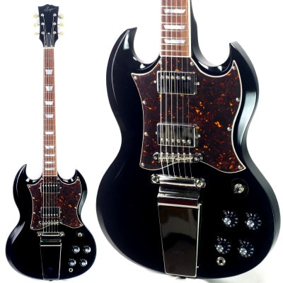 【エレキギター】Sago Toddy SG　Black【戸高賢史氏同仕様】