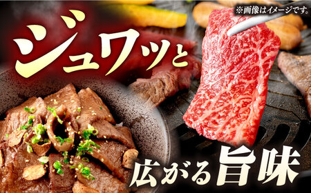 【2回定期便】【自家製ダレ付】 長崎和牛 カルビ切り落とし 毎月200g （A4またはA5ランク） 長与町/炭火焼肉あおい[EBW029]  国産カルビ きりおとし 和牛カルビ かるび 焼肉用 焼肉 